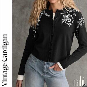 NWT sold out cabi Vintage Sweater